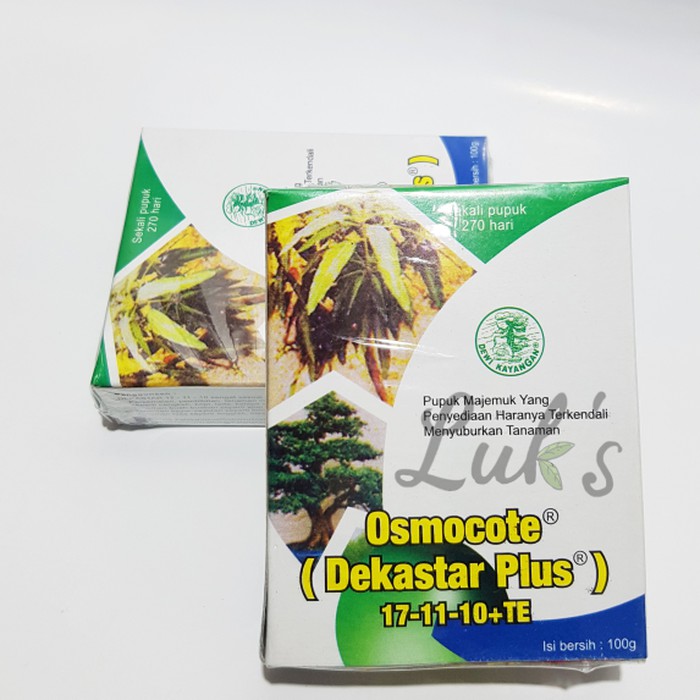 Pupuk majemuk osmocote dekastar plus 17 - 11 - 10 Pupuk daun