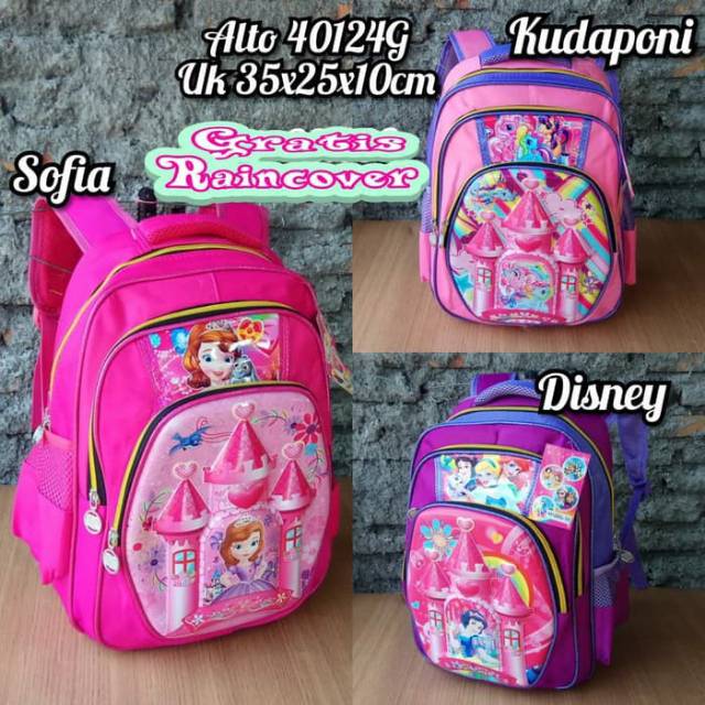 Tas ransel anak alto - tas alto anak - tas alto murah - tas alto 3D murah - tas alto TK