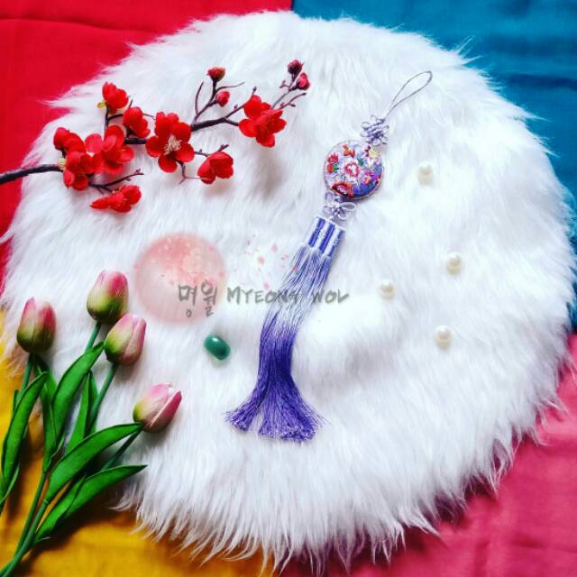 Light Purple - Norigae Aksesoris Hanbok Korea