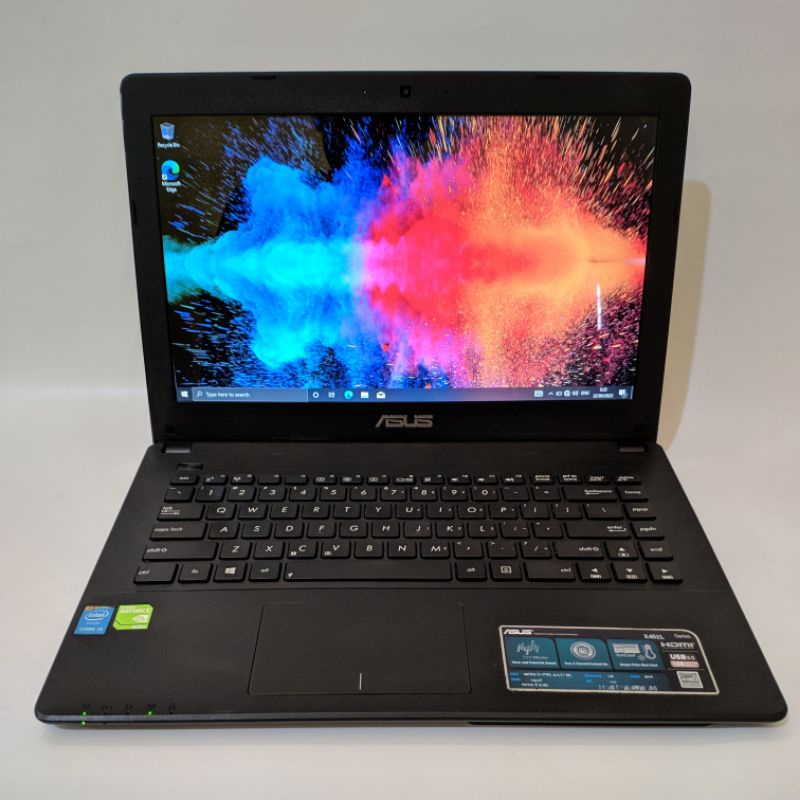 laptop editing/rendering asus x452L - core i5 - dual vga Nvidia ram 8gb ssd 256gb