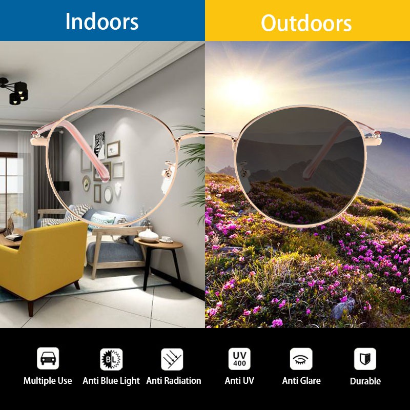 Kacamata Photochromic Anti Radiasi Untuk Pria Dan Wanita