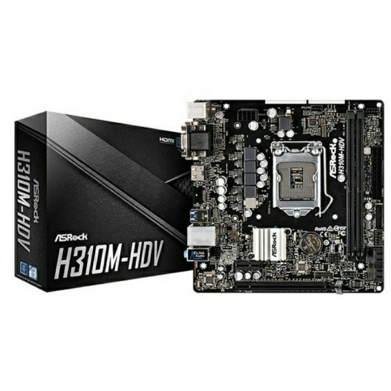 Mainboard ASRock H310M HDV Garansi Resmi