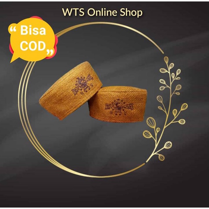 Peci Goni NU Songkok Goni NU Kopiah Goni NU Cokelat