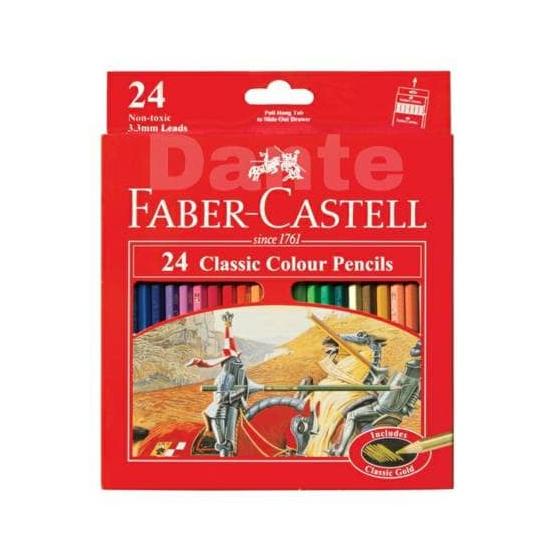 

pensil warna faber castell isi 24 (panjang)