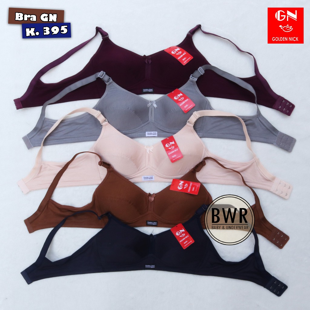 BH Sport Golden Nick 363 364 370 381 395 863 818 / Bra Sport Wanita Tanpa Kawat Kait 2 | Bwr