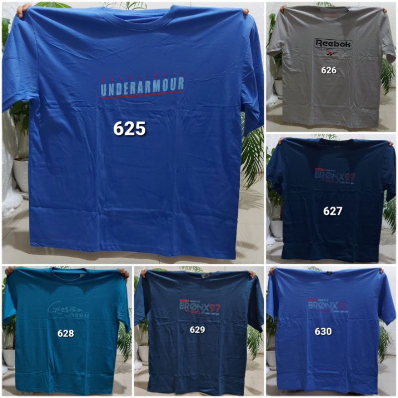 KAOS OBLONG JUMBO BIG SIZE 6XL BAHAN KATUN PREMIUM HALUS TEBAL - KAOS SUPER JUMBO SUPER BIG SIZE