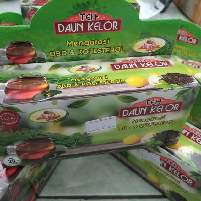 

Teh Daun Kelor (celup)