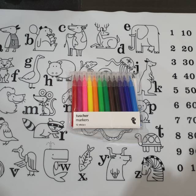 

Colouring dengan marker 12 pcs
