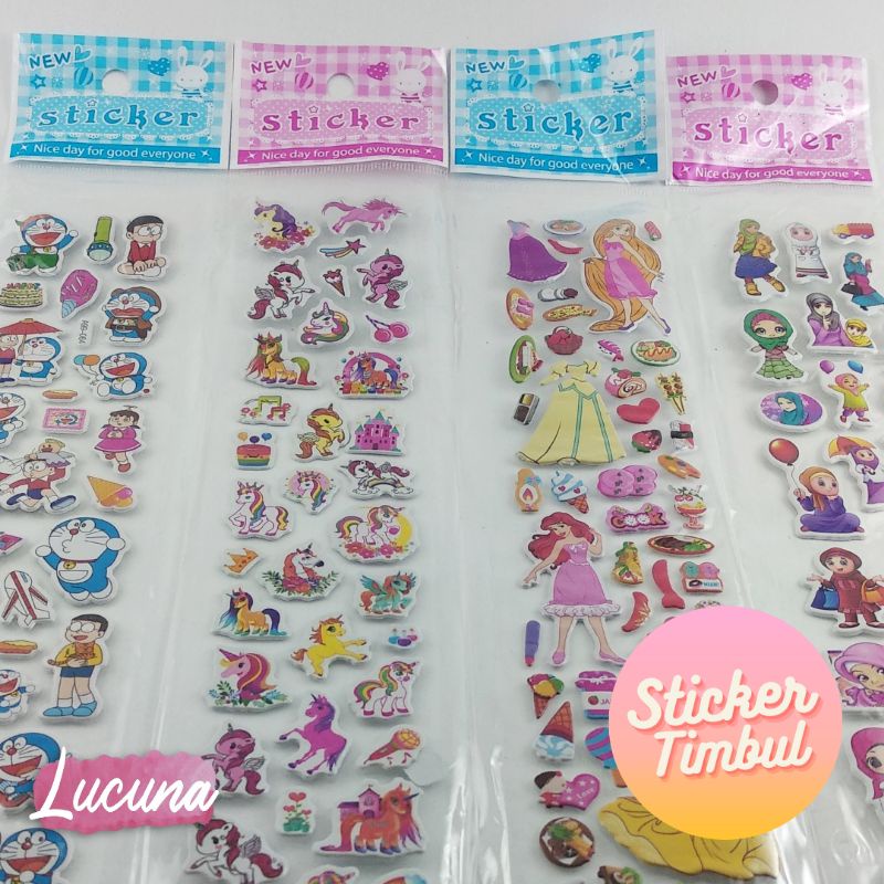 

STIKER 3D/STIKER TIMBUL/STIKER MURAH/STIKER PRINCESS/STIKER DORAEMON/STIKER NUSARARA/STIKER UNICORN