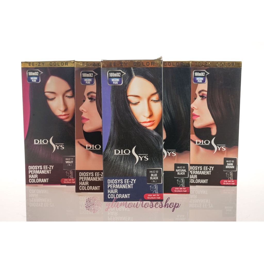 Diosys Permanent Hair Colorant 100gr / Diosys Cat Rambut / Pewarna Rambut Diosys