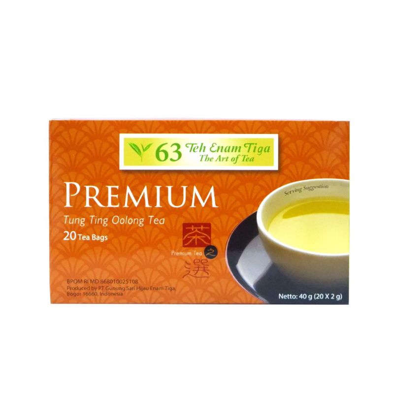 

Teh 63 Enam Tiga Premium Oolong Tung Ting Celup