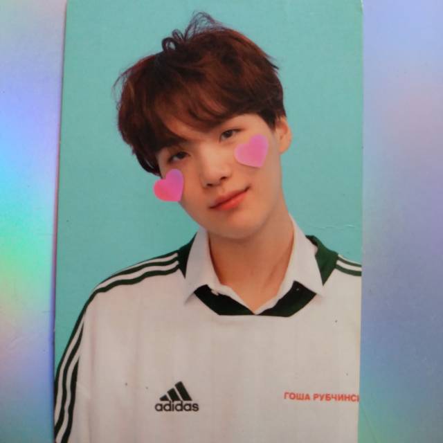Pc Suga Album Answer F - photocard Suga