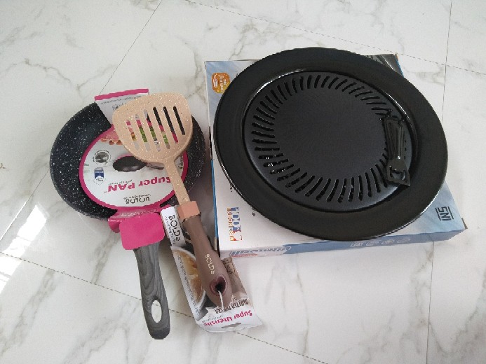 Bolde Fry Pan 22cm Blackpink Superpan Granite Black Pink Induksi 22 Cm Bolde 22cm Fry Psn Bolde