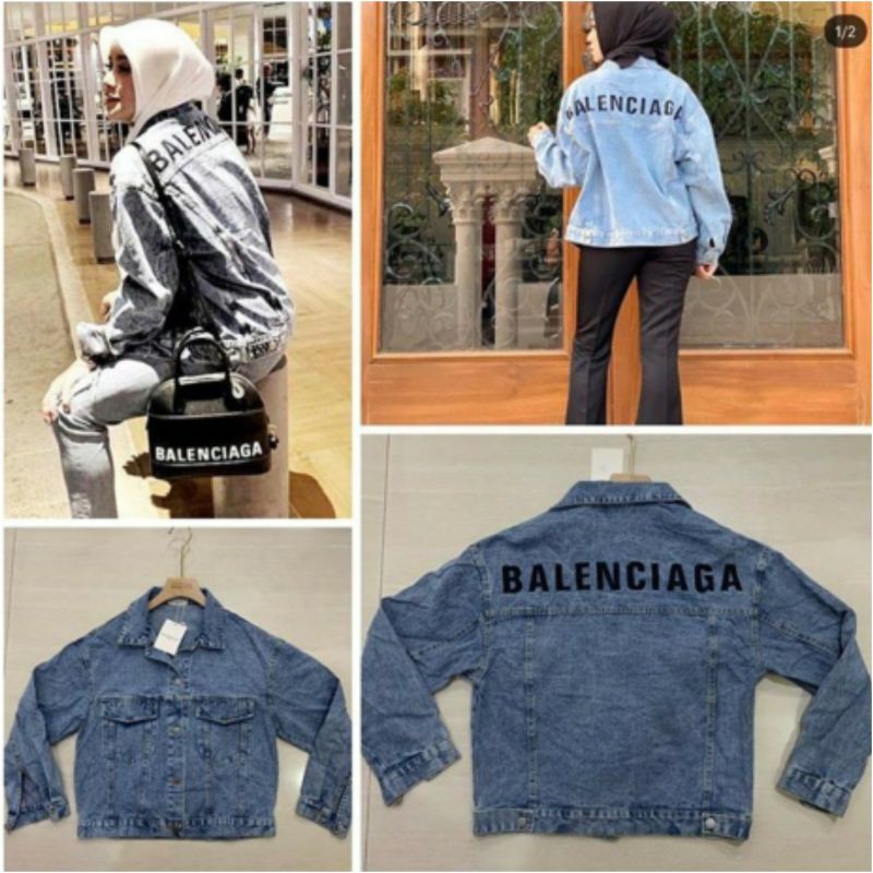 JAKET JEANS BALENCIAGA PREMIUM QUALITY