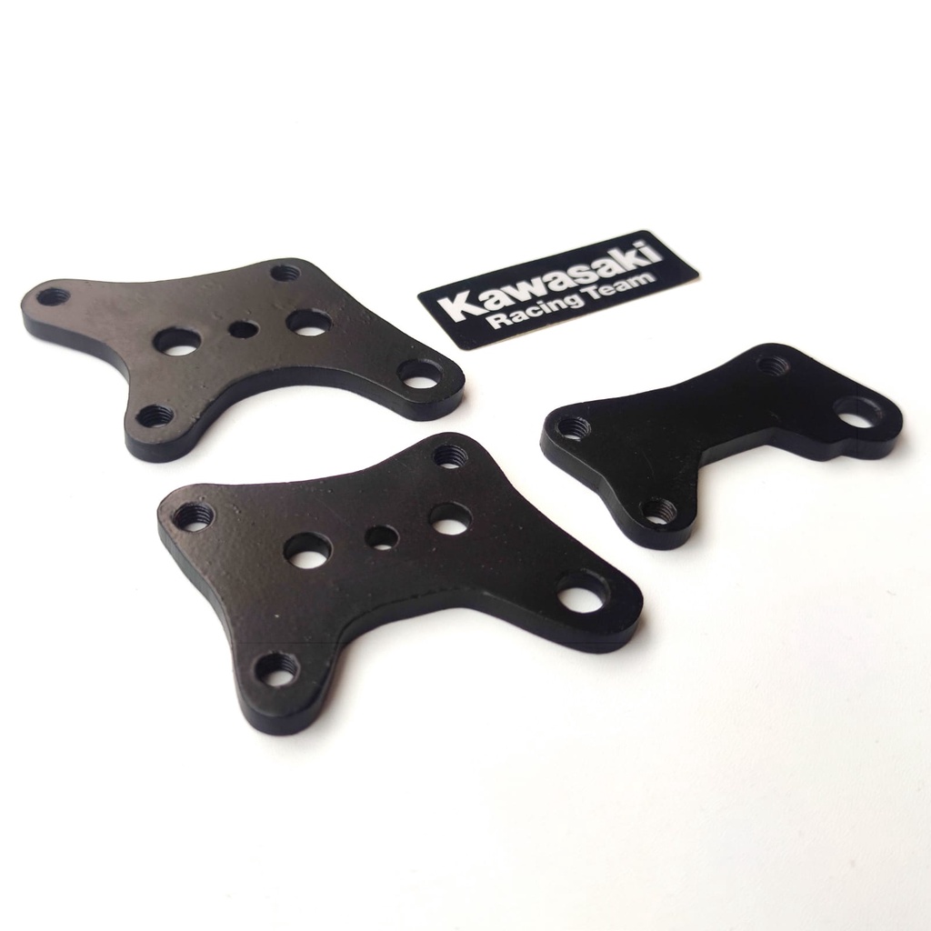 Breket Disk Bracket Cakram Disc Depan Ninja R SS 290 300 320 RR 320 Standar Bracket Rem Cakram Kaliper