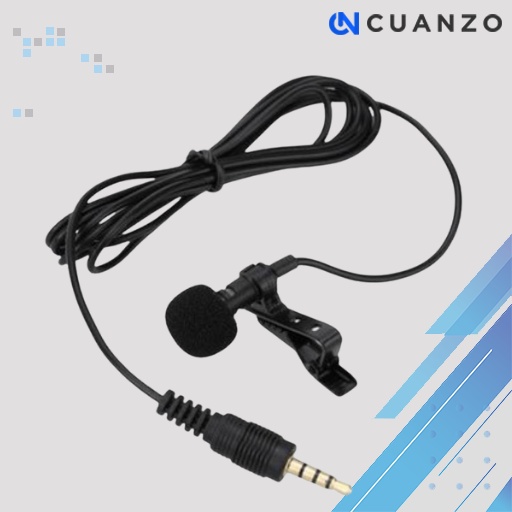 Deluxe 3.5mm Microphone with Clip for Smartphone - EY-510A / Mikrofon Bluetooth Clip On / Microphone Mic With Clip On Audio Splitter Cocok Untuk Vlogger Youtuber Smule / Mic Karaoke Suara Bagus Jernih / Microphone Clip On Hp Smartphone Murah Original