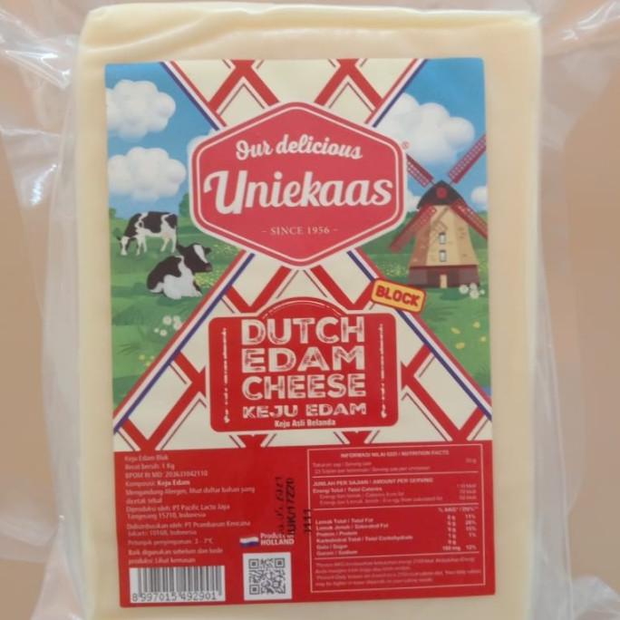 

(BISA COD) KEJU EDAM BLOCK UNIEKASS 1Kg TERBAIK Kode 1193