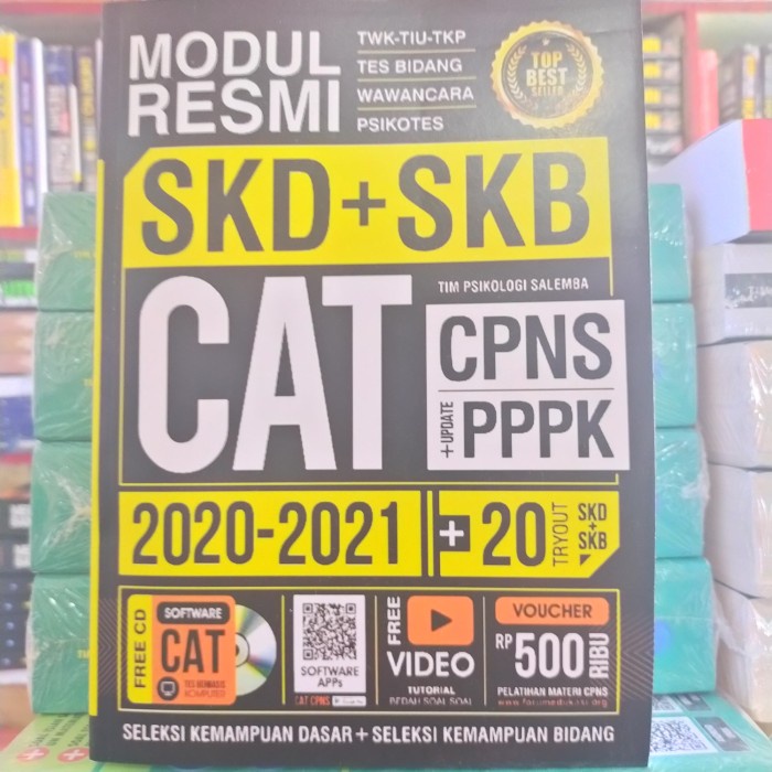 

DISKON HARGA Buku Modul Resmi SKD+SKB CAT CPNS+PPPK 2020-2021+CD KPL501