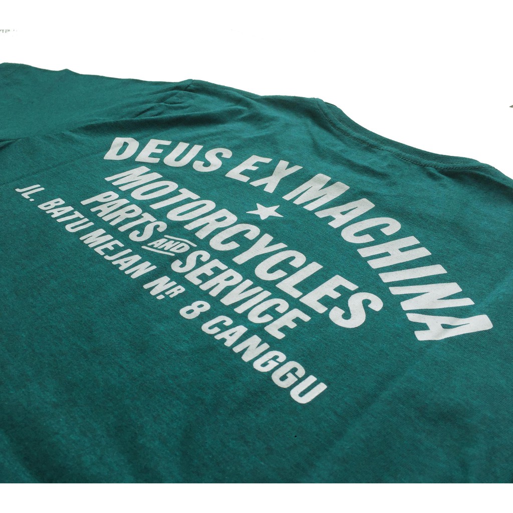  KAOS  TSHIRT DEUS  EX  MACHINA  CLASSIC UNISEX GREEN THREETONE 