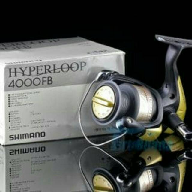 Reel pancing SHIMANO HYPERLOOP 4000 FB made in Malaysia 4000FB
