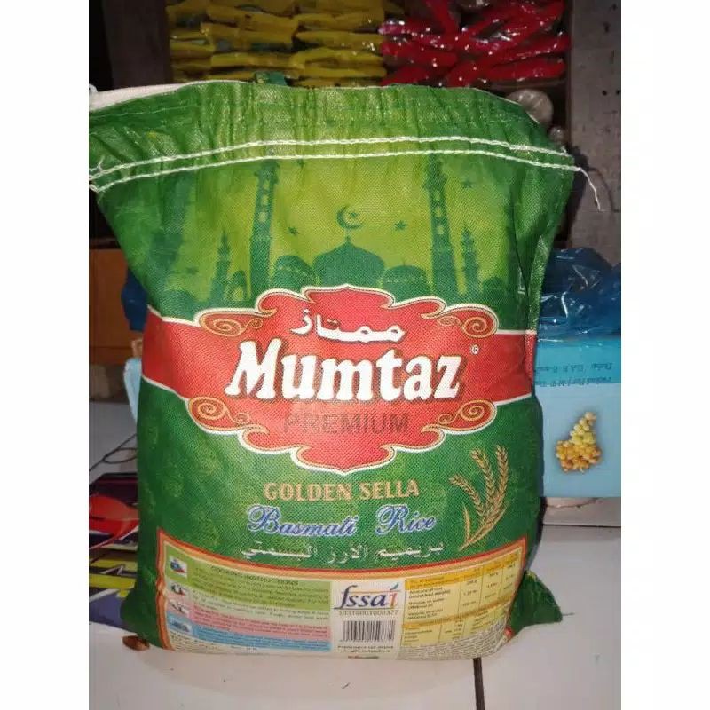 

Rice Golden Sella Basmati india 5kg-Beras 5kg