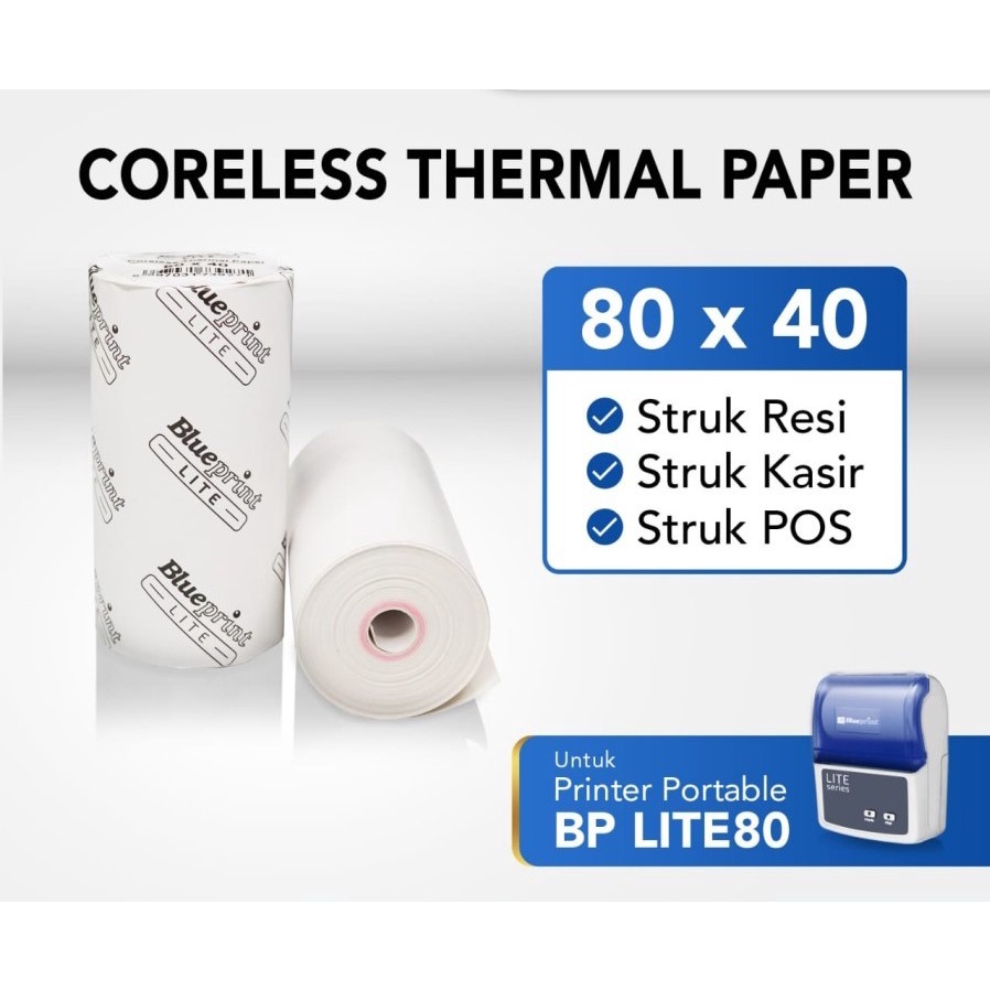 

Kertas Thermal Blueprint Lite 80 x 40
