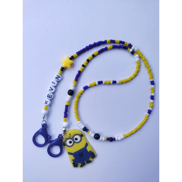 Kalung Masker Anak teman Minion