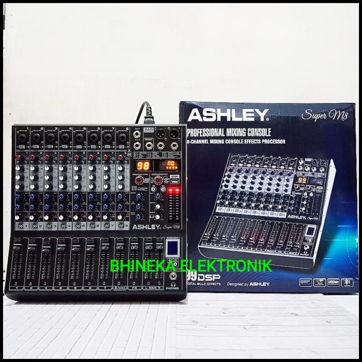 Mixer Audio Ashley Super M8 Mixer Ashley Super M8 8Channel