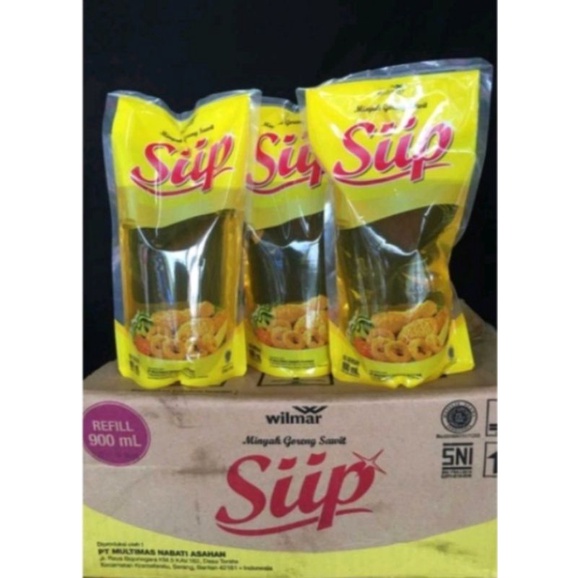 

Minyak goreng sip 900ml