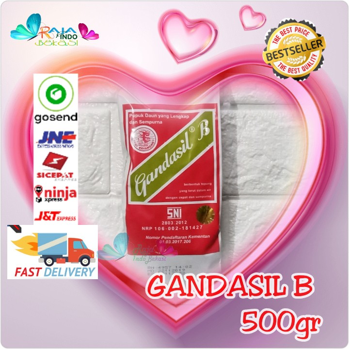 500 Gram - Pupuk Gandasil Dekastar - Gandasil D Daun B Bunga Dekastar 17-11-10 13-13-13 6-13-25 Te