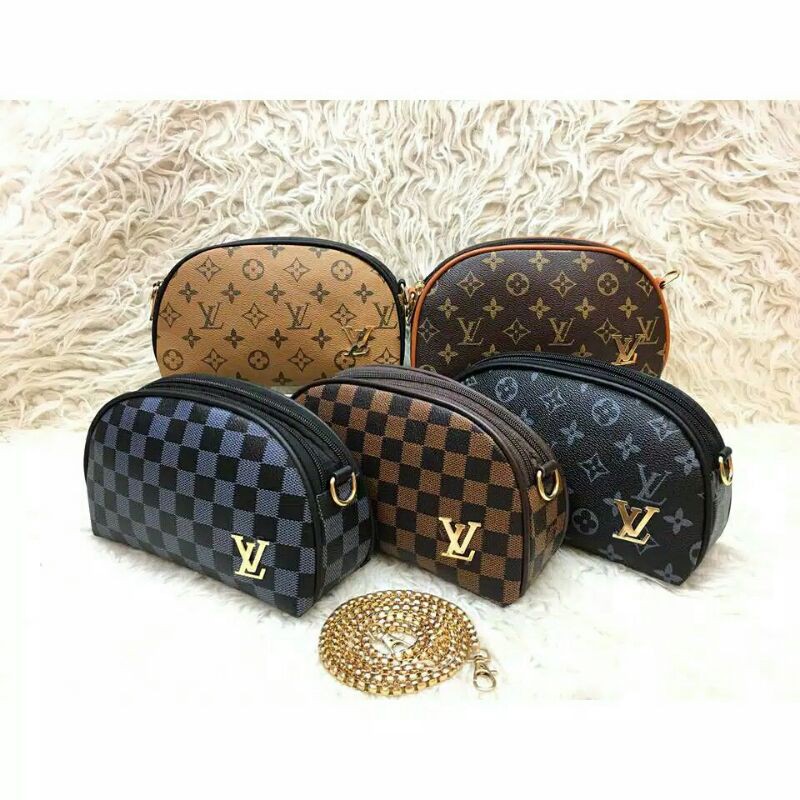 TAS LV KERANG 2RUANG IMPORT -TAS SLEMPANG WANITA