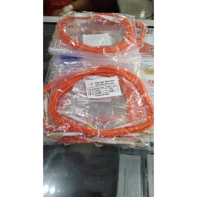 PATCHCORD/PATCHCORD DUPLEX LC - LC 3 Meter (LC LC)