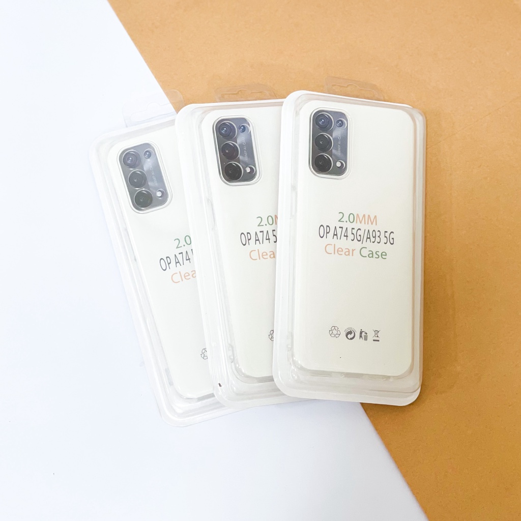 OPPO A74 5G / A93 5G clear case bening silicon