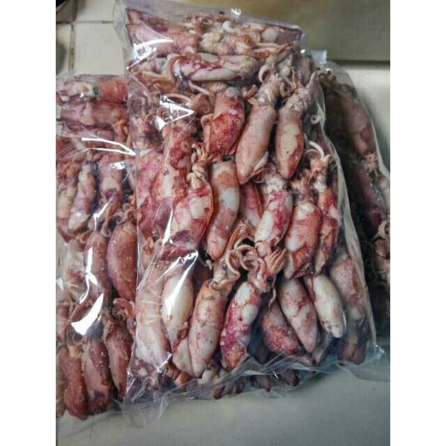 

Baby Cumi Asin Asli Kualitas Baik Netto 500gr