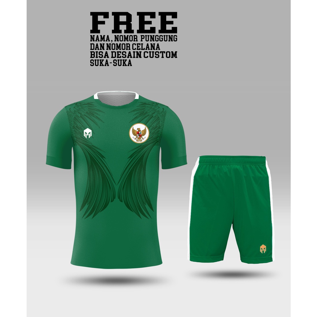 jersey setelan sepak bola indonesia kaos bola setelan