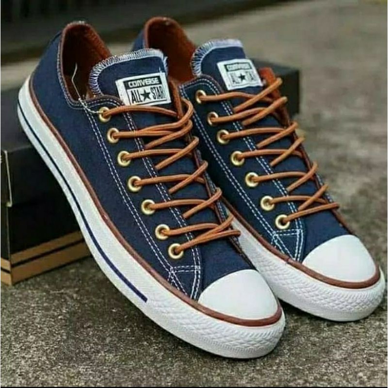 Sepatu Pria Converse All Star Chuck Taylor CT Tali Coklat