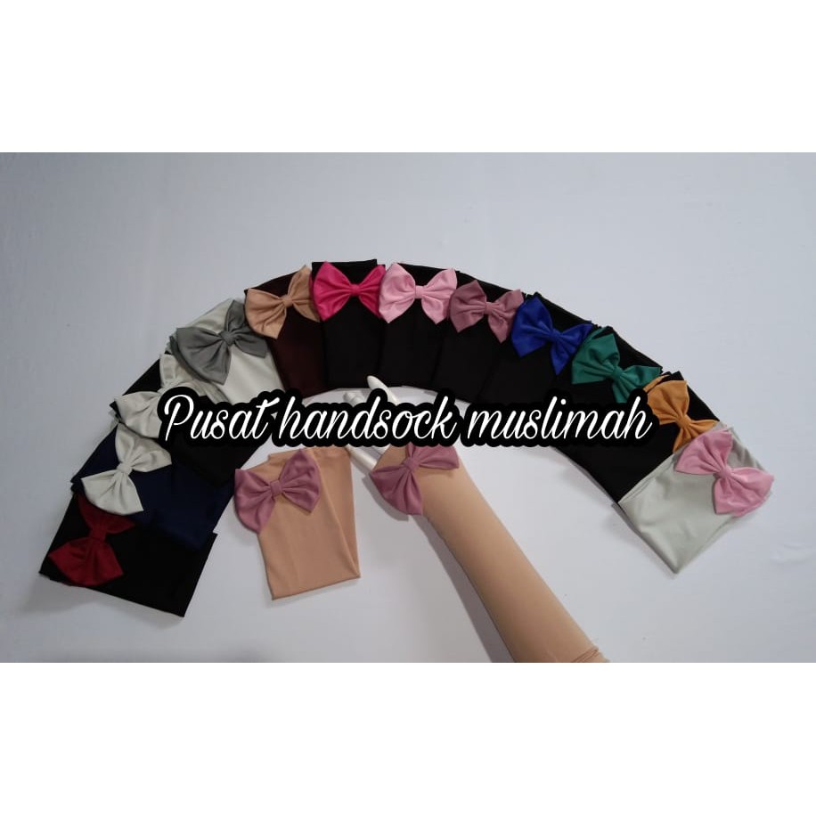 TERMURAH !!! 1 LUSIN HANDSOCK JEMPOL PITA KOMBI / HANDSOCK / MANGSET / JILBAB / SYARI