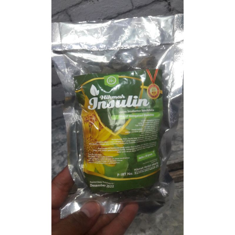 

Teh Seduh Daun Insulin / Untuk Diabetes