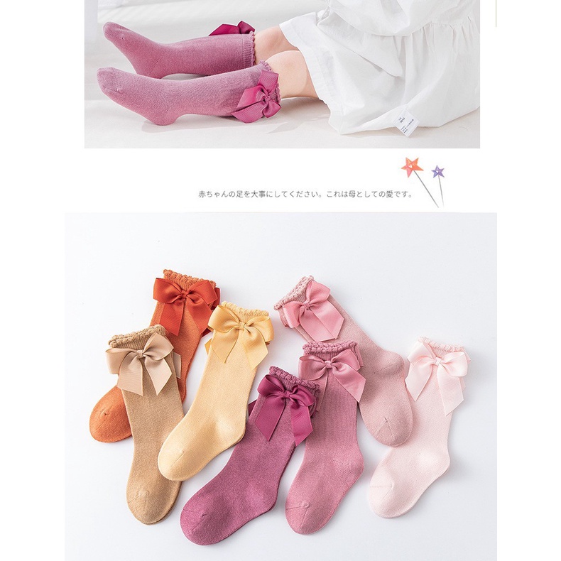 0-5 thn | KAOS KAKI BAYI ANAK IMPOR NEWBORN SOCKS PEREMPUAN catalog QN QAN