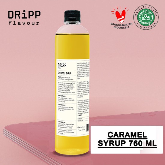 

Sirup Karamel DRiPP Syrup, Enaaaknya Sirup Caramel 760ml DRiPP flavour