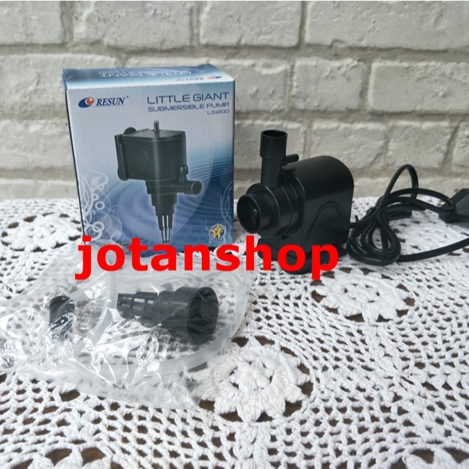 RESUN LG 1200 LG1200 power heads mesin pompa air celup aquarium aquascape little giant