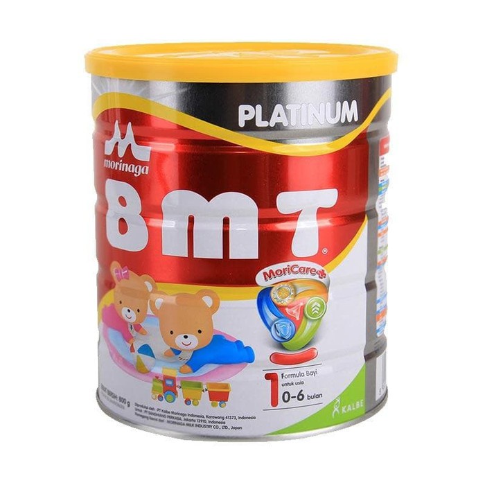 

Morinaga BMT Platinum Moricare 800gr Susu Formula Kaleng