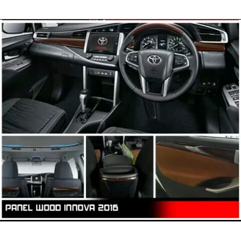 Panel Wood Toyota Innova Reborn Wooden Panel Innova