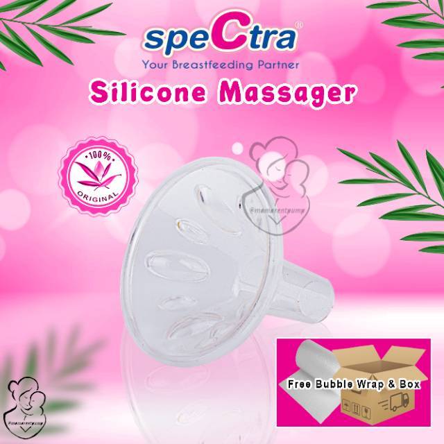 Satuan silicone massager Spectra bantalan silikon corong