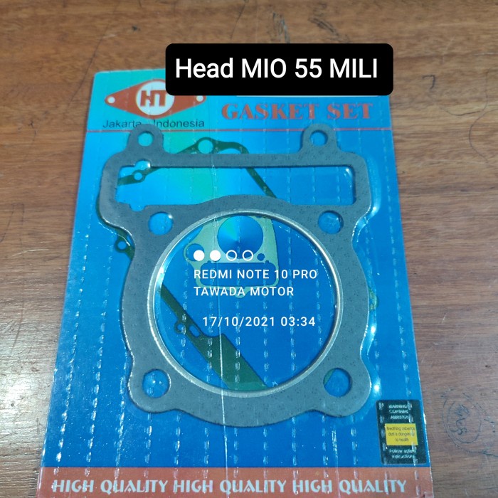 PAKING RACING BLOK HEAD ATAS UKURAN 55 YAMAHA MIO MIO SOUL