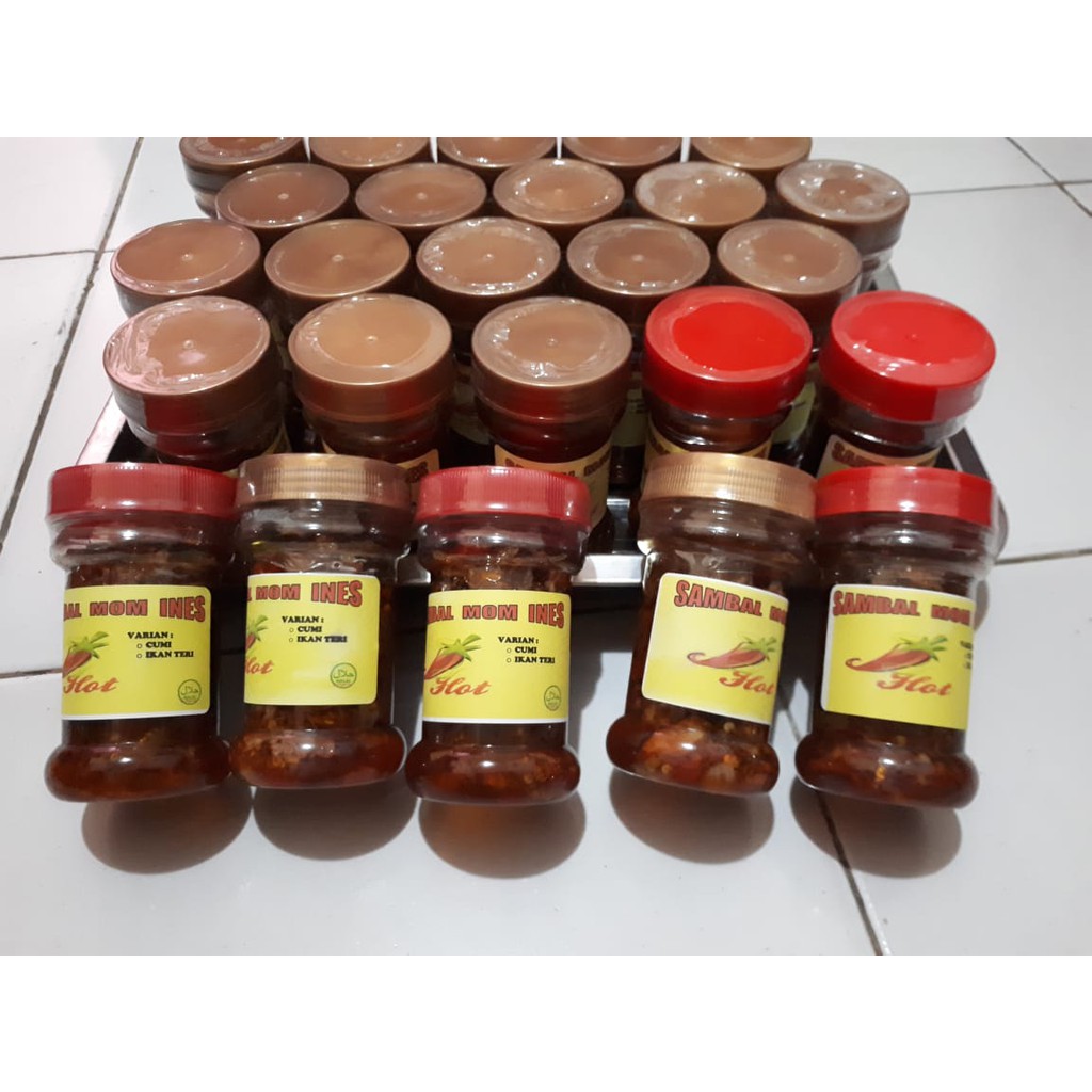 

sambal beby cumi/sambal ikan teri