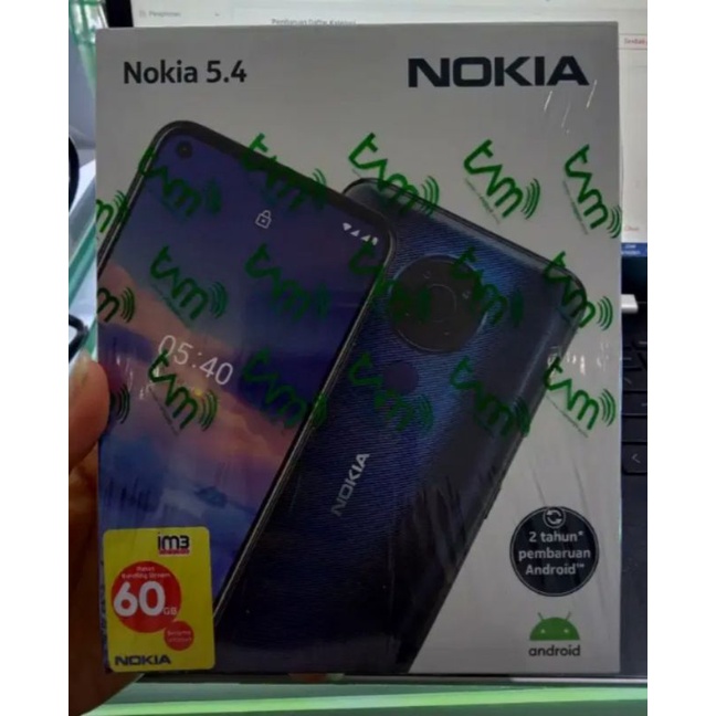 Nokia 5.4 NFC 2021 New 6/64 Gb Garansi Resmi 1 Th Nokia