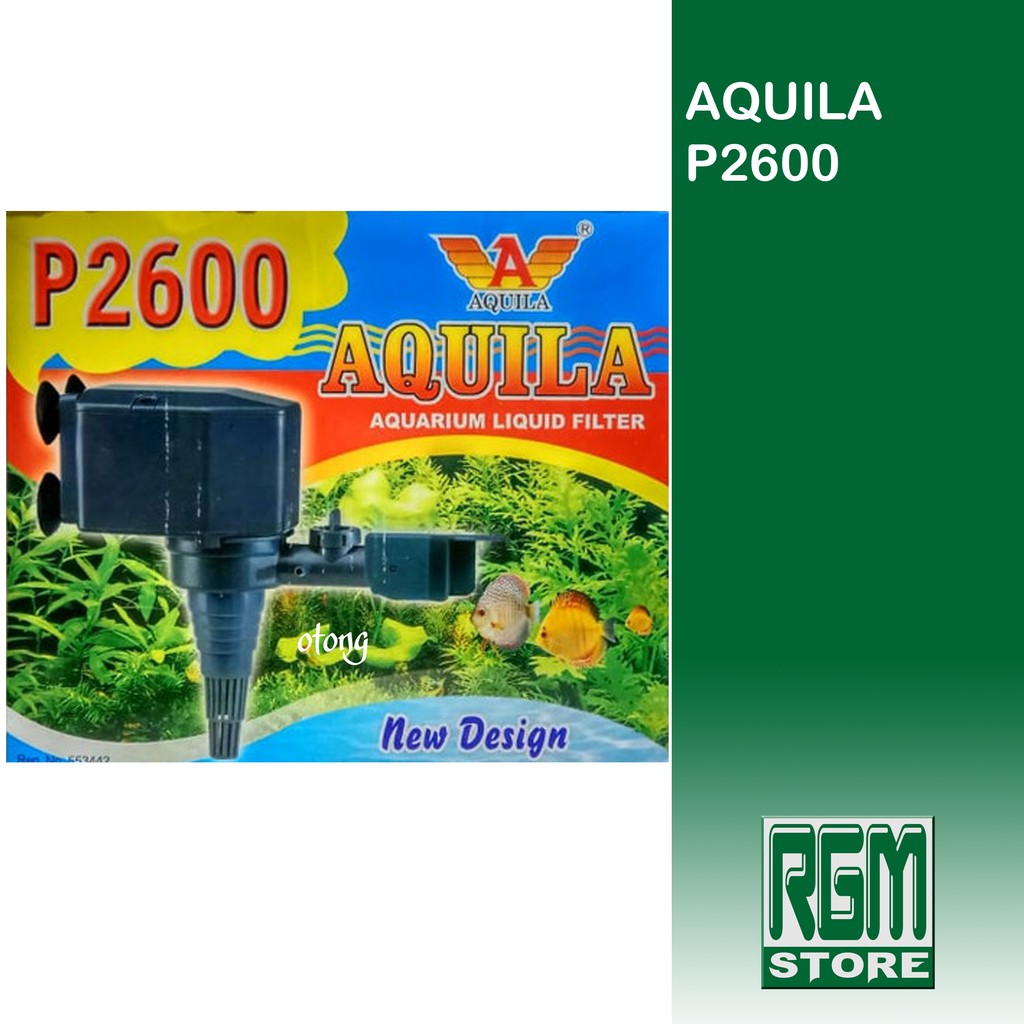 Aquila P2600 P - 2600 power head mesin pompa celup aquarium aquascape