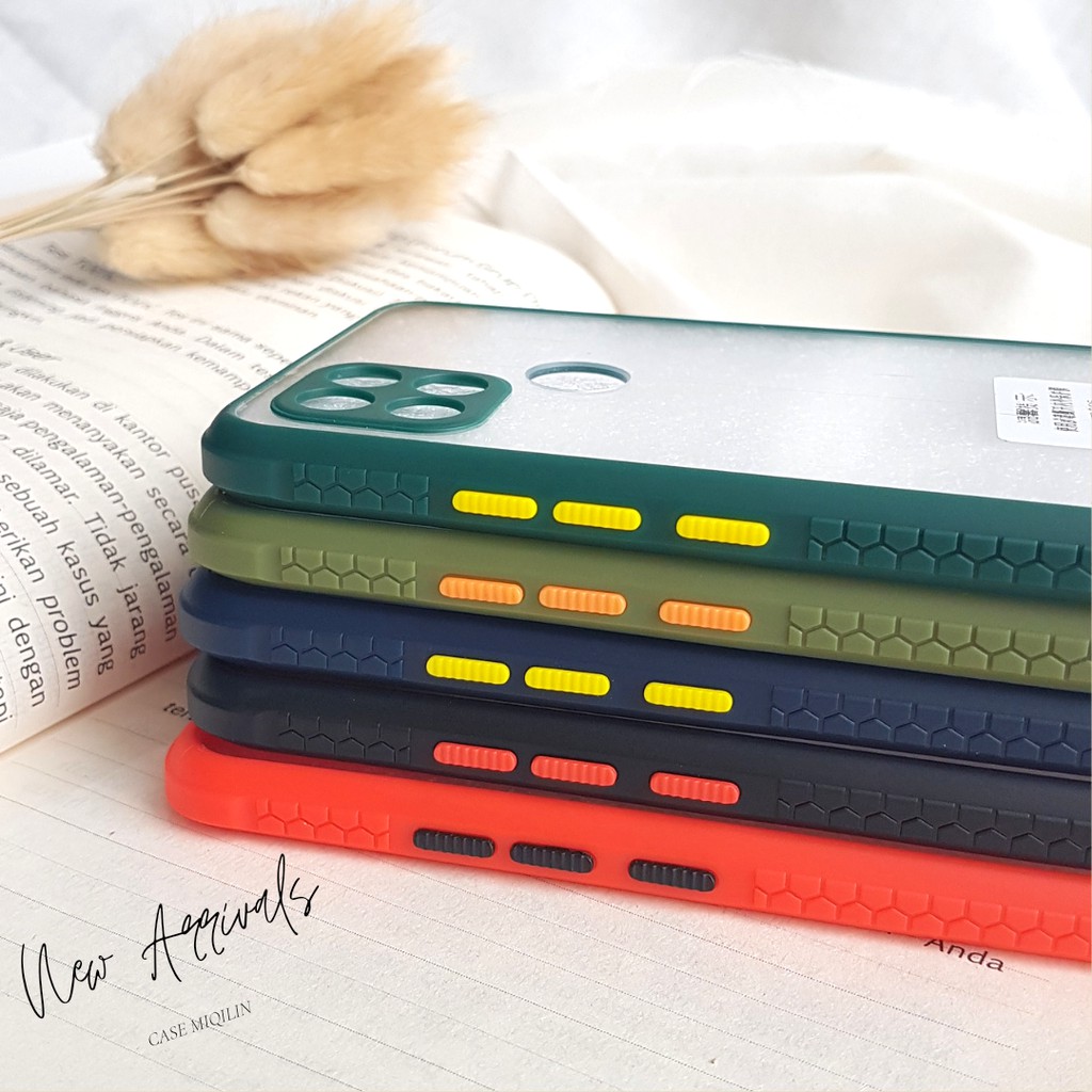 CASE OPPO A15 A16  A31 A53 A54 A71 A74 A74 5G A92 A9 2020 RENO 4 4F 5 5F HARDCASE MIQILIN