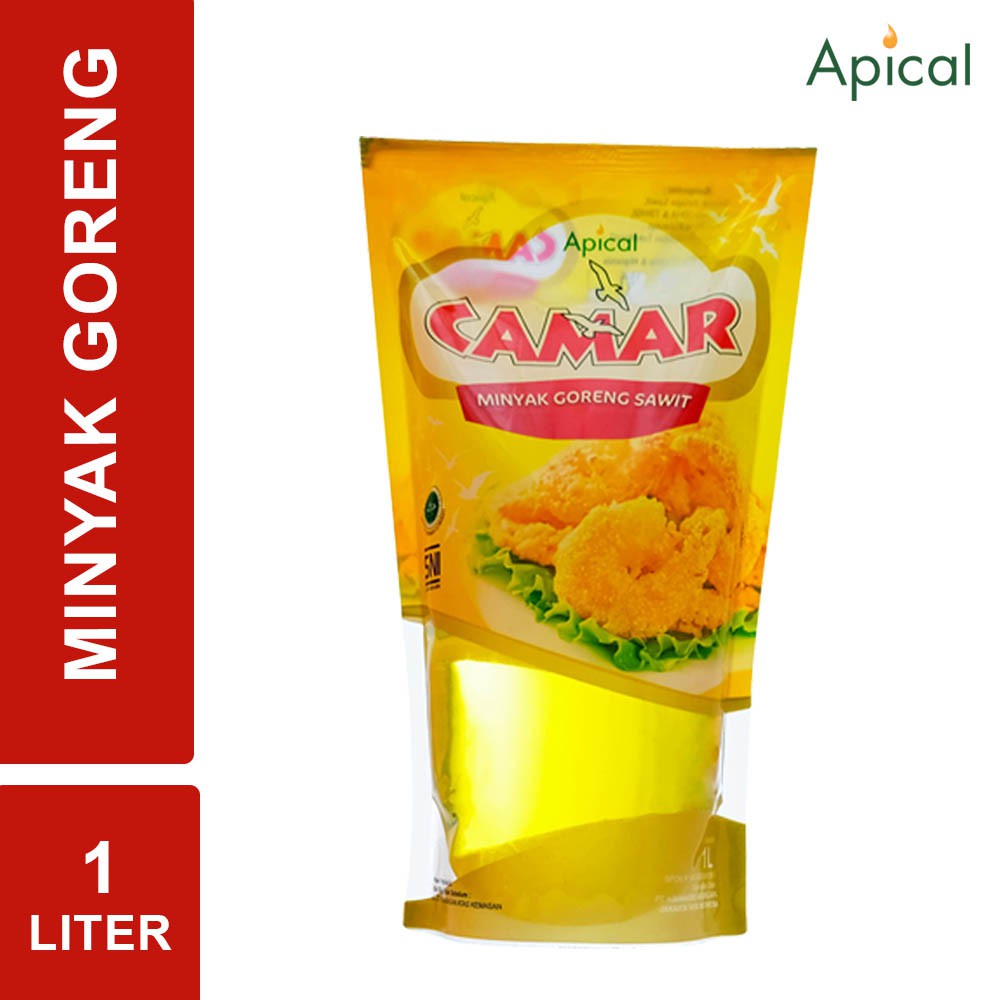 

Apical | Minyak Goreng (Cooking Oil) Camar | 1 Liter Pouch (Refill)